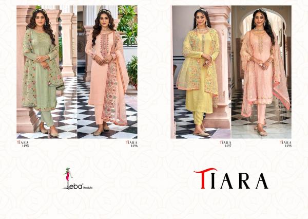 Eba Tiara Festive Wear Georgette Designer Salwar Kameez